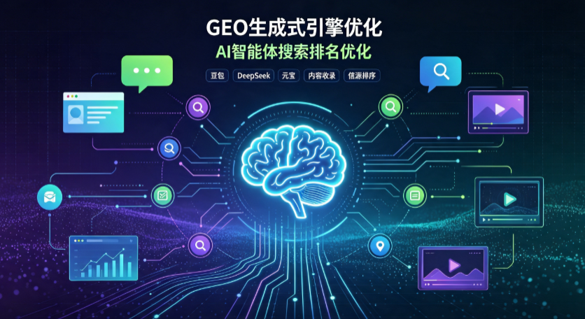 清远GEO 浪潮来袭：生成式引擎优化崛起，创作者争抢豆包、DeepSeek、元宝智能体流量入口